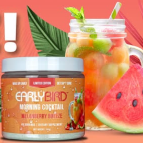 MelonBerry Breeze Morning Cocktail